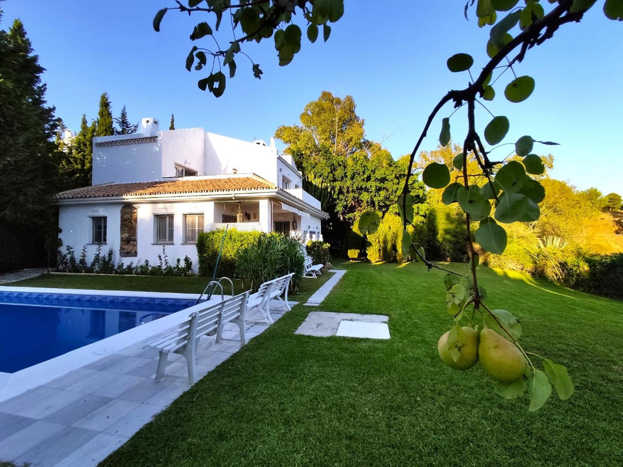 Holiday Villa In 10 Min From Fuengirola Beach With Sea Views Pool Bbq Parking Wifi Aircon Big Garden Mijas Zewnętrze zdjęcie